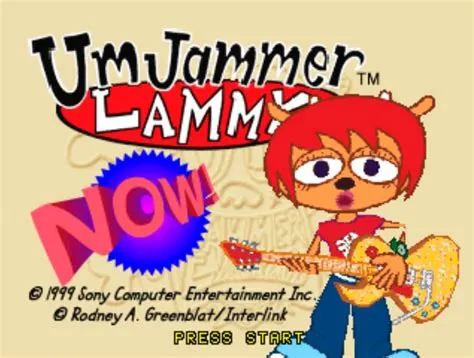  Um Jammer Lammy: Outo ja väkevä rytmipeli lampaista!